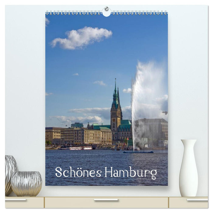 Schönes Hamburg (CALVENDO Premium Wandkalender 2026)