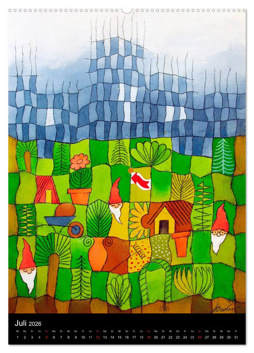 Lasst Linien sprechen (CALVENDO Premium Wandkalender 2026)