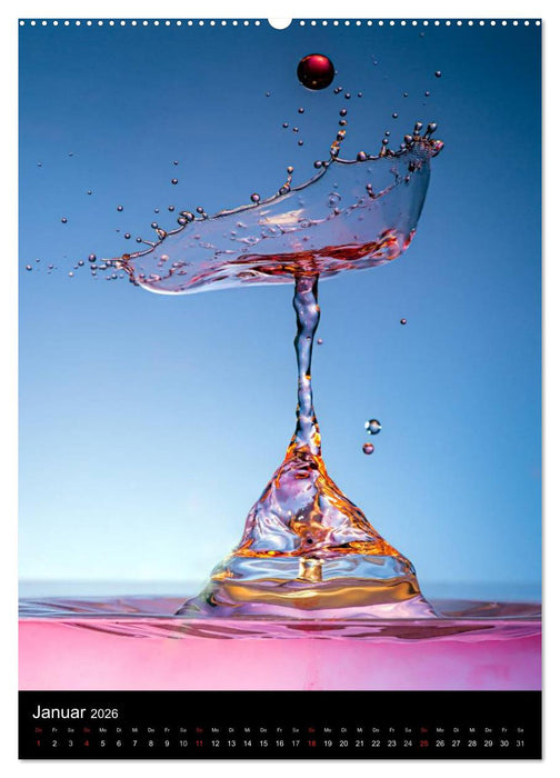 Experimentelle Fotografie Liquid Art (CALVENDO Wandkalender 2026)