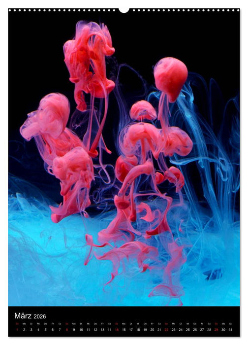 Experimentelle Fotografie Liquid Art (CALVENDO Wandkalender 2026)