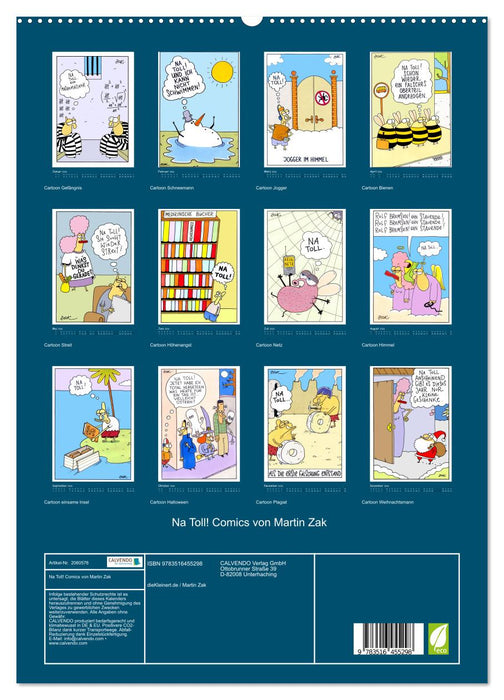 Na Toll! Comics von Martin Zak (CALVENDO Premium Wandkalender 2026)