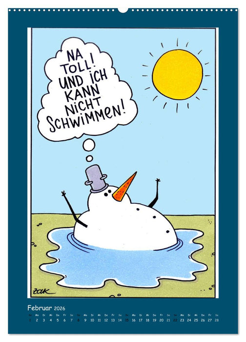 Na Toll! Comics von Martin Zak (CALVENDO Premium Wandkalender 2026)