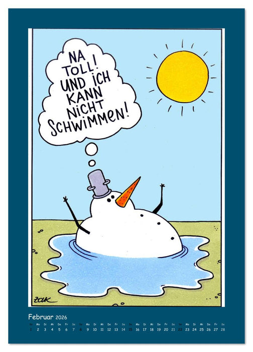 Na Toll! Comics von Martin Zak (CALVENDO Premium Wandkalender 2026)