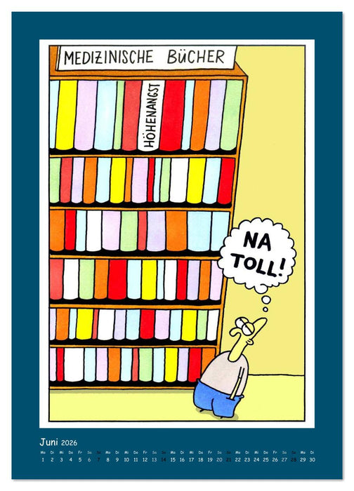 Na Toll! Comics von Martin Zak (CALVENDO Premium Wandkalender 2026)