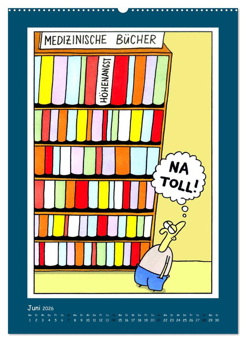 Na Toll! Comics von Martin Zak (CALVENDO Premium Wandkalender 2026)