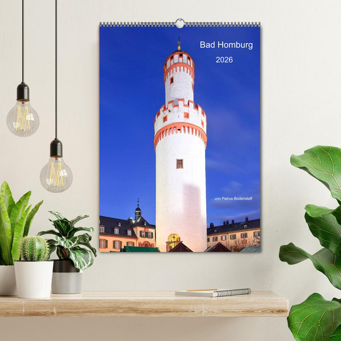 Bad Homburg 2026 von Petrus Bodenstaff (CALVENDO Wandkalender 2026)