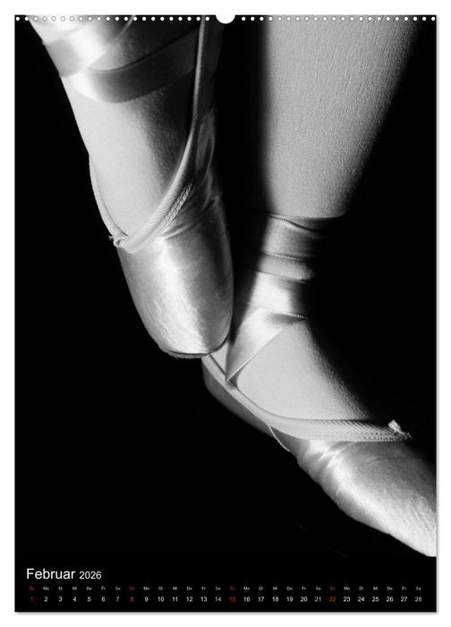 Ballett in Schwarzweiss (CALVENDO Wandkalender 2026)