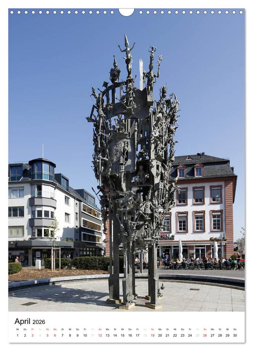 Mainz 2026 Bilder vom Frankfurter Taxifahrer Petrus Bodenstaff (CALVENDO Wandkalender 2026)