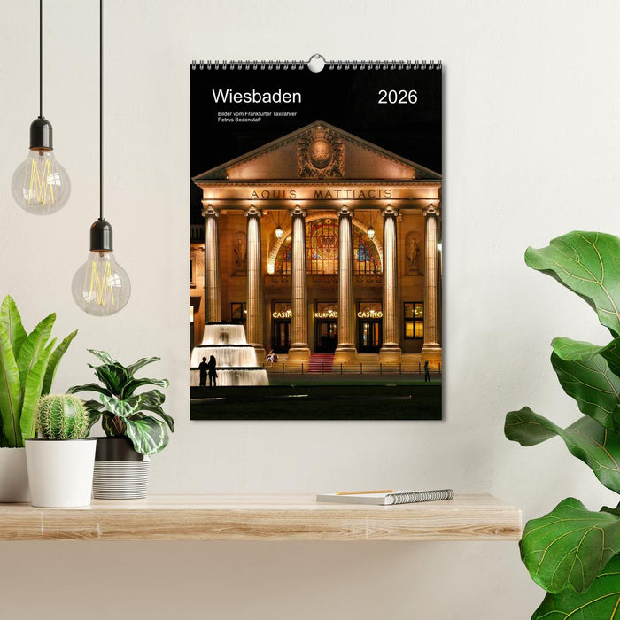 Wiesbaden Kalender 2026 Bilder vom Frankfurter Taxifahrer Petrus (CALVENDO Wandkalender 2026)