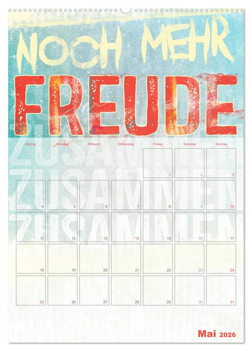 Liebe macht glücklich (CALVENDO Wandkalender 2026)