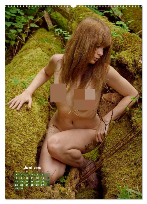 Nackt im Grunewald (CALVENDO Wandkalender 2026)