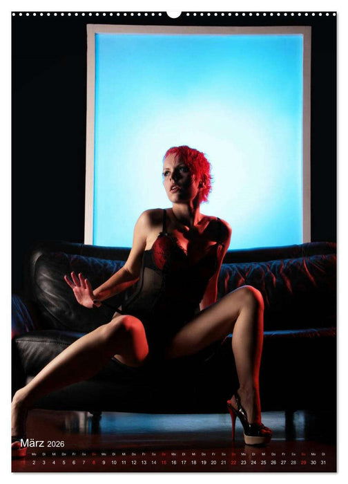 Zauberhaftes Rot (CALVENDO Wandkalender 2026)