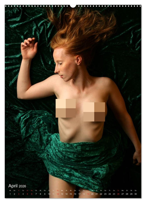 Zauberhaftes Rot (CALVENDO Wandkalender 2026)