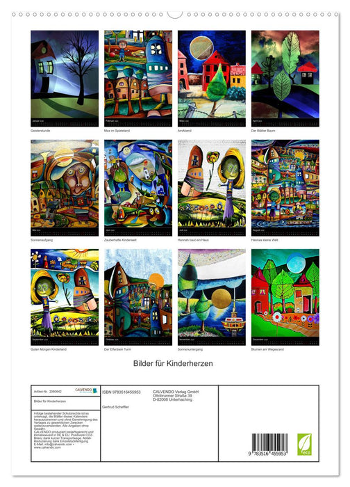 Bilder für Kinderherzen (CALVENDO Premium Wandkalender 2026)