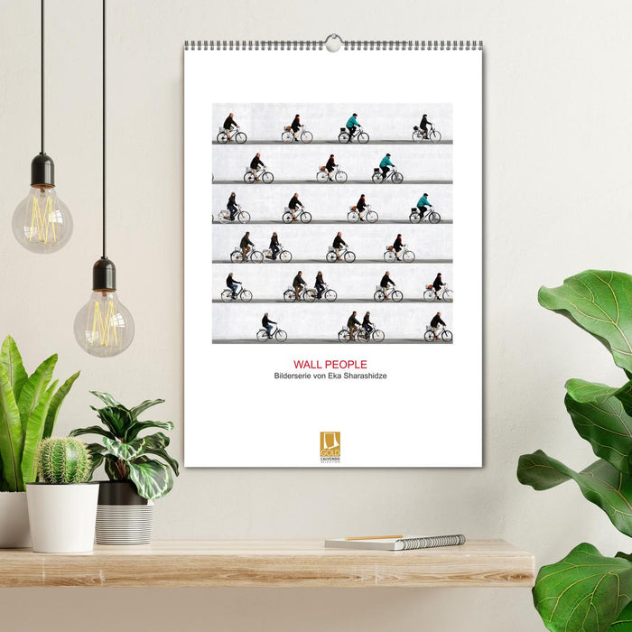 Wall People - Bilderserie von Eka Sharashidze (CALVENDO Wandkalender 2026)