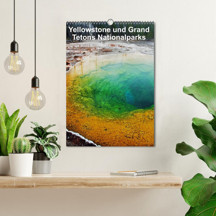 Yellowstone und Grand Tetons Nationalparks (CALVENDO Wandkalender 2026)