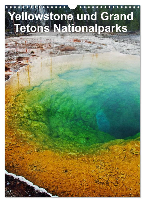 Yellowstone und Grand Tetons Nationalparks (CALVENDO Wandkalender 2026)