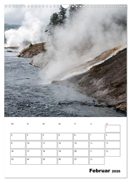 Yellowstone und Grand Tetons Nationalparks (CALVENDO Wandkalender 2026)