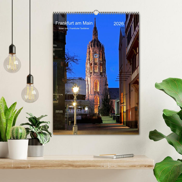 Frankfurt am Main 2026 Bilder vom Taxifahrer (CALVENDO Wandkalender 2026)