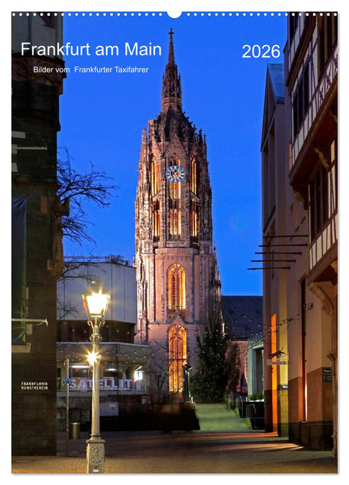 Frankfurt am Main 2026 Bilder vom Taxifahrer (CALVENDO Wandkalender 2026)
