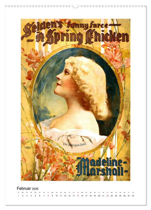 NOSTALGIE Poster aus Film, Theater und Werbung (CALVENDO Premium Wandkalender 2026)