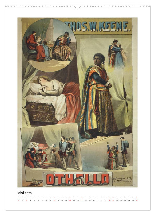 NOSTALGIE Poster aus Film, Theater und Werbung (CALVENDO Premium Wandkalender 2026)