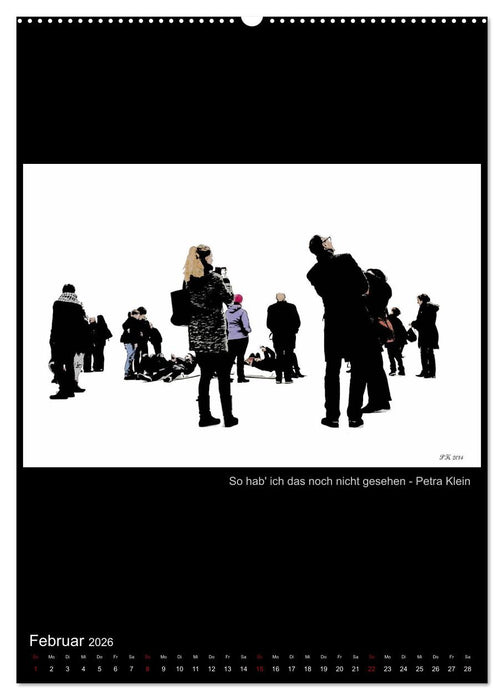 Kunstkalender der Moerser Palette e.V. (CALVENDO Premium Wandkalender 2026)