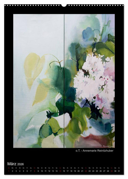 Kunstkalender der Moerser Palette e.V. (CALVENDO Premium Wandkalender 2026)