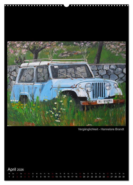 Kunstkalender der Moerser Palette e.V. (CALVENDO Premium Wandkalender 2026)