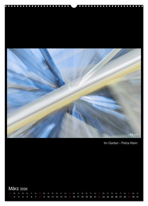 Kunstkalender der Moerser Palette e.V. - Abstraktes (CALVENDO Premium Wandkalender 2026)