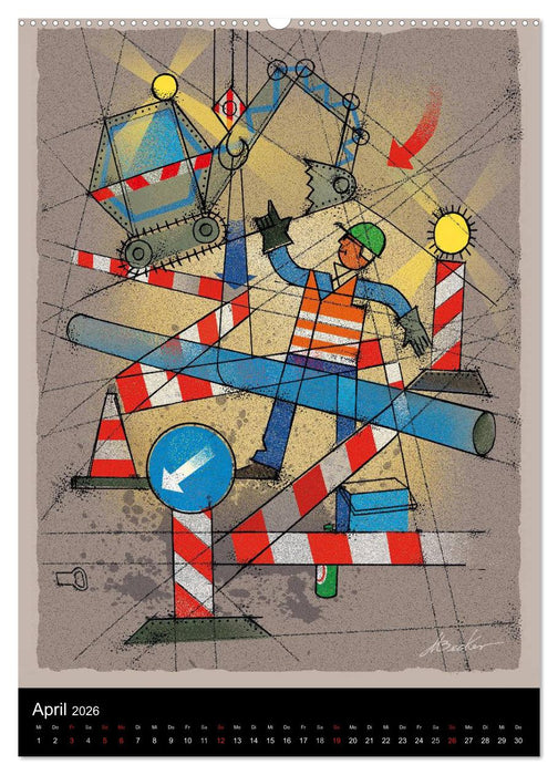 Lasst Linien sprechen (CALVENDO Wandkalender 2026)