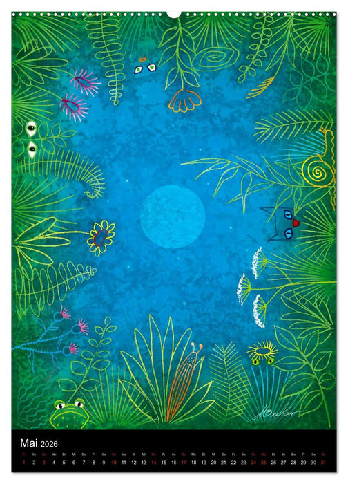 Lasst Linien sprechen (CALVENDO Wandkalender 2026)