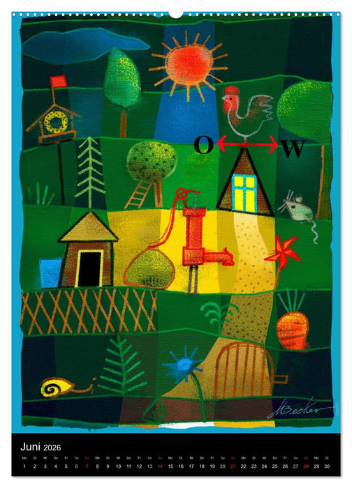 Lasst Linien sprechen (CALVENDO Wandkalender 2026)