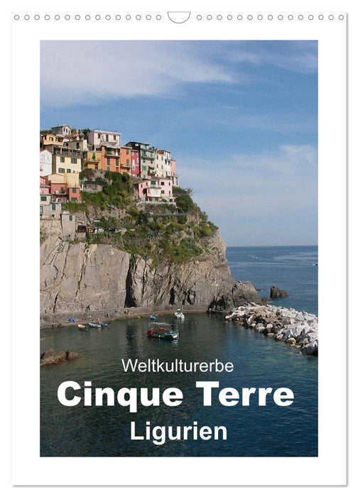 Weltkulturerbe Cinque Terre, Ligurien (CALVENDO Wandkalender 2026)
