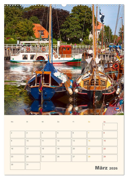 Ostfriesland - Carolinensiel, der Museumshafen (CALVENDO Wandkalender 2026)