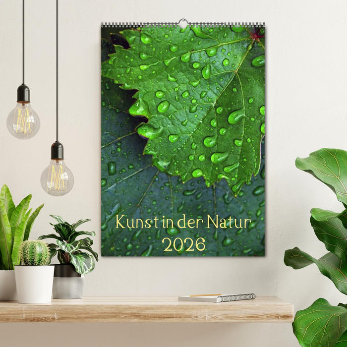 Kunst in der Natur (CALVENDO Wandkalender 2026)
