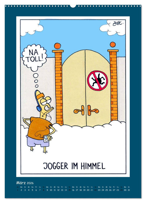 Na Toll! Comics von Martin Zak (CALVENDO Wandkalender 2026)
