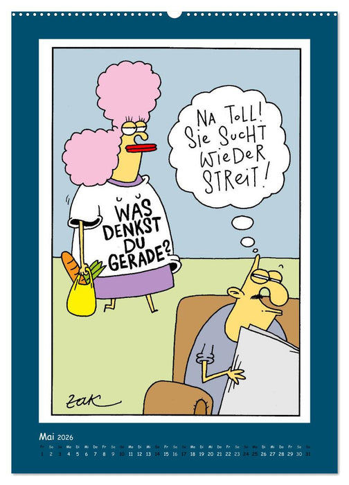 Na Toll! Comics von Martin Zak (CALVENDO Wandkalender 2026)