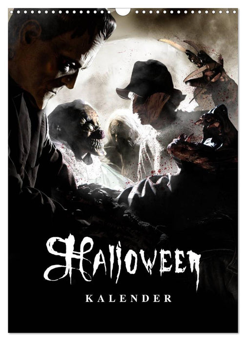 Halloween Optische Illusionen - Kalender 2026 (CALVENDO Wandkalender 2026)
