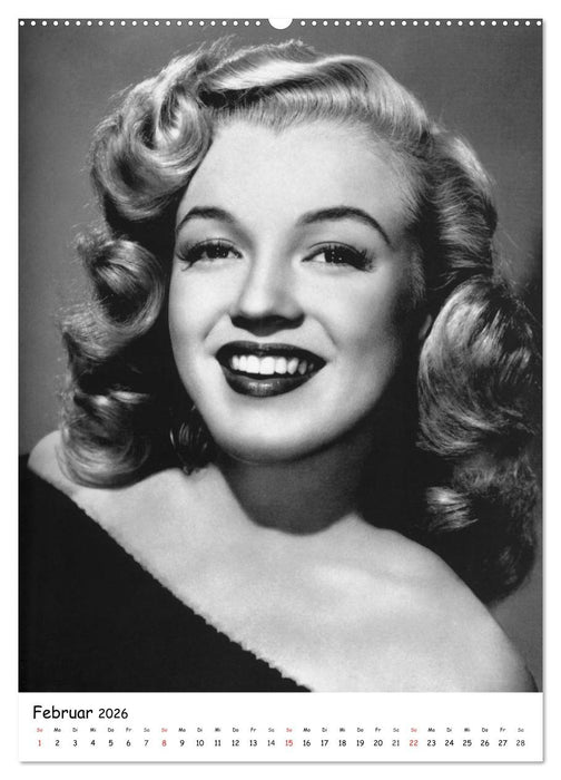 Filmstars der goldenen Leinwandjahre (CALVENDO Premium Wandkalender 2026)