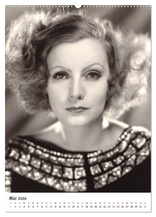 Filmstars der goldenen Leinwandjahre (CALVENDO Premium Wandkalender 2026)