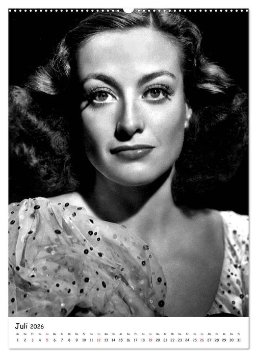 Filmstars der goldenen Leinwandjahre (CALVENDO Premium Wandkalender 2026)