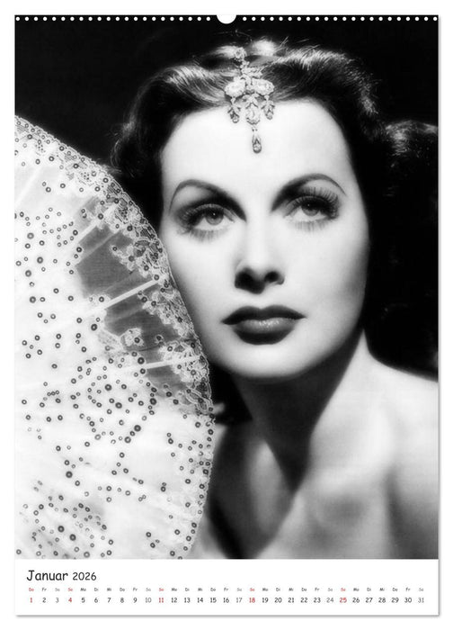 Filmstars - Unvergessene Diven (CALVENDO Premium Wandkalender 2026)