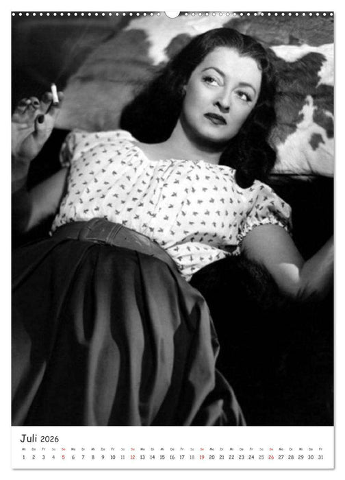 Filmstars - Unvergessene Diven (CALVENDO Premium Wandkalender 2026)