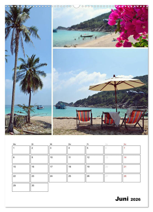 Das bunte Leben in Thailand (CALVENDO Premium Wandkalender 2026)