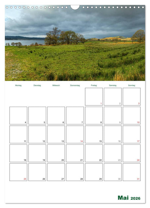 Schottland Entdeckungstour (CALVENDO Wandkalender 2026)