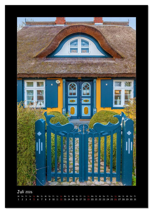 Türen - Meisterwerke aus Fischland, Darß und Zingst (CALVENDO Premium Wandkalender 2026)