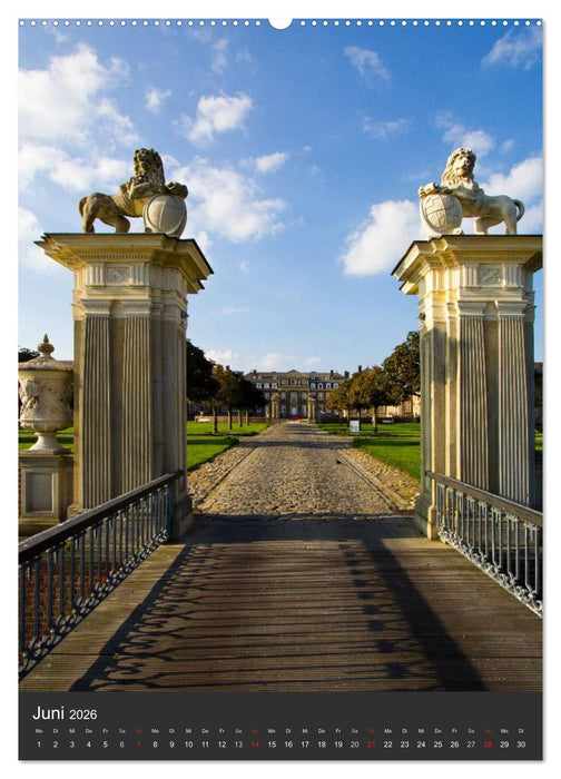 Eindrucksvolle Burgen, malerische Schlösser im Münsterland (CALVENDO Premium Wandkalender 2026)