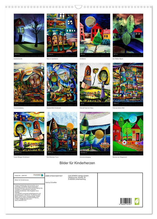 Bilder für Kinderherzen (CALVENDO Wandkalender 2026)
