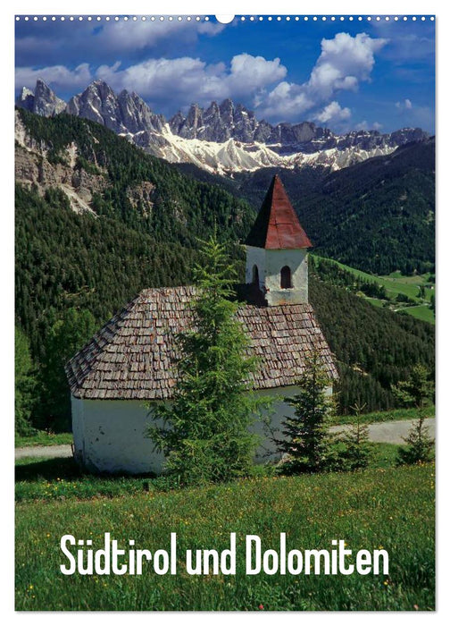 Südtirol und Dolomiten (CALVENDO Wandkalender 2026)
